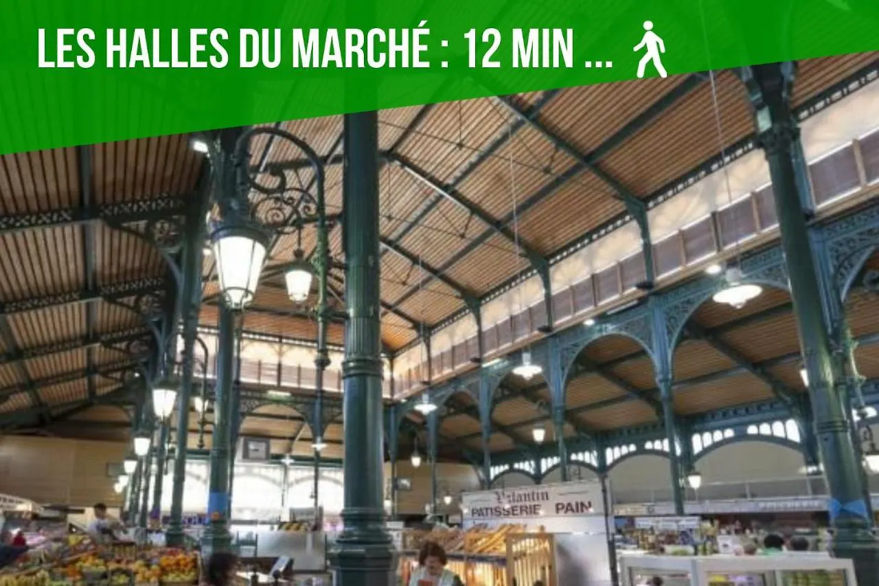 Appartement LOC TROTTEUR LE ROMARIN Gare SNCF de Lourdes